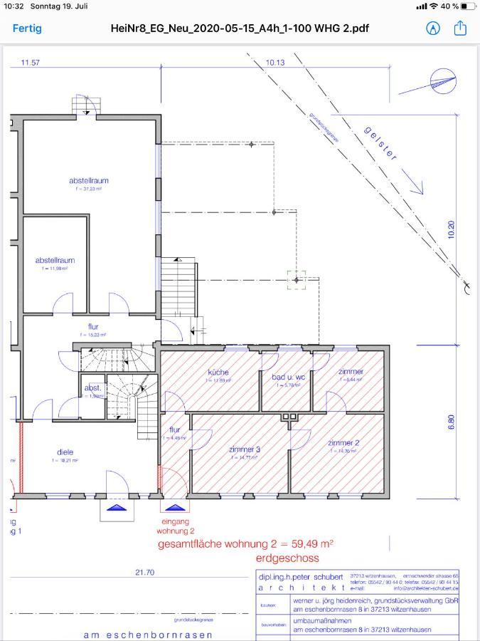Premium Ferienwohnung Sonnenaufgang Witzenhausen Eksteriør bilde